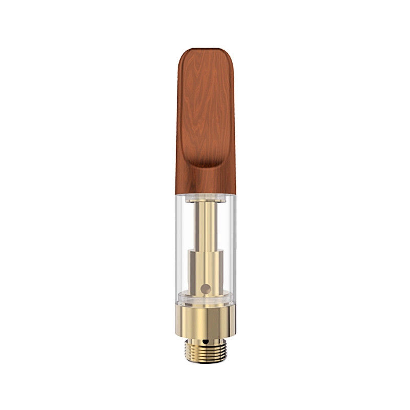 取入口オイル穴2.0mm*4使い捨て可能なCBDのカートリッジ木製の先端のカートリッジ1.6ohm