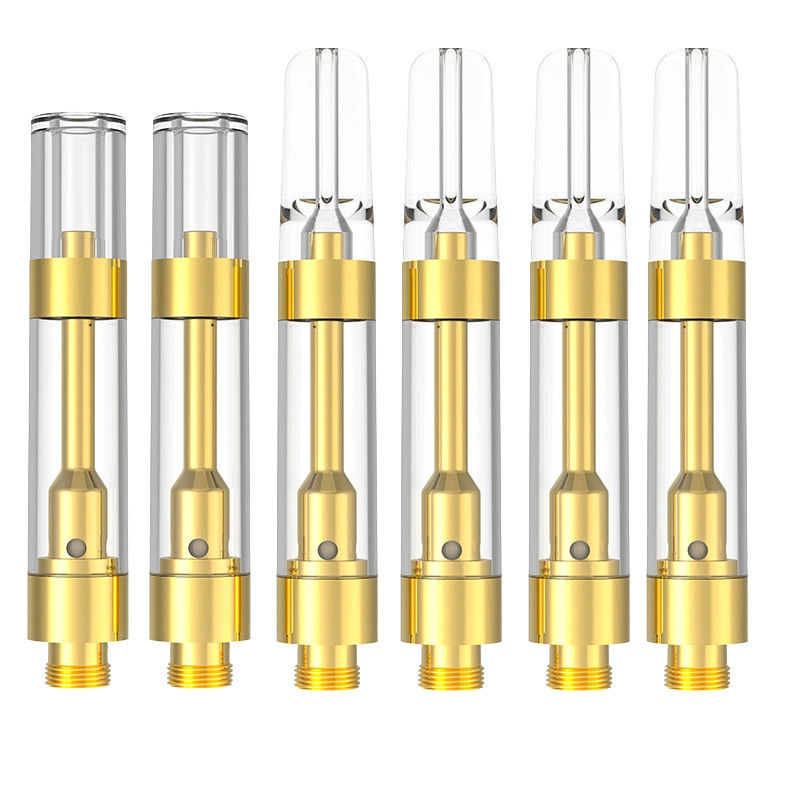 0.5ml 0.8ml 1.0ml漏出証拠が付いている使い捨て可能なTHCのカートリッジ510糸