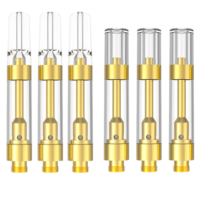 0.5ml 0.8ml 1.0ml漏出証拠が付いている使い捨て可能なTHCのカートリッジ510糸