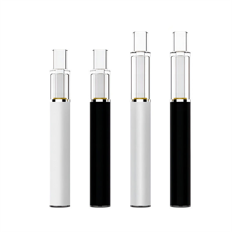 0.5ml 1.0ml完全なガラスCBD Vapeのペン カスタマイズされたロゴの使い捨て可能なOEM ODM