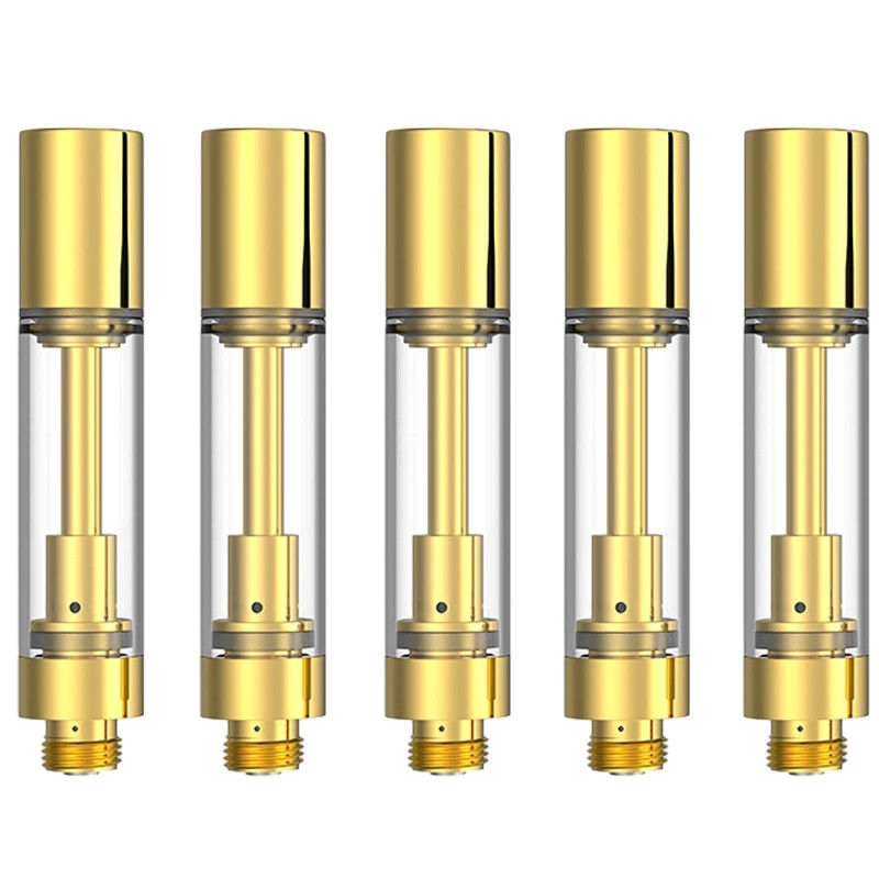 卸売510 空金THCカートリッジ 0.5ml 0.8mL 1.0mL オプション